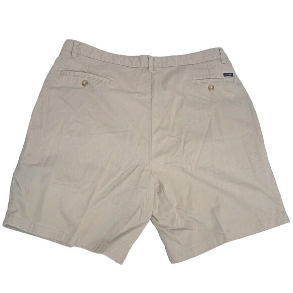 Ivy Crew Men’s Shorts Lot (2) Size 40 Tan Khaki Casual Chino Flat Front Bundle - Picture 3 of 6